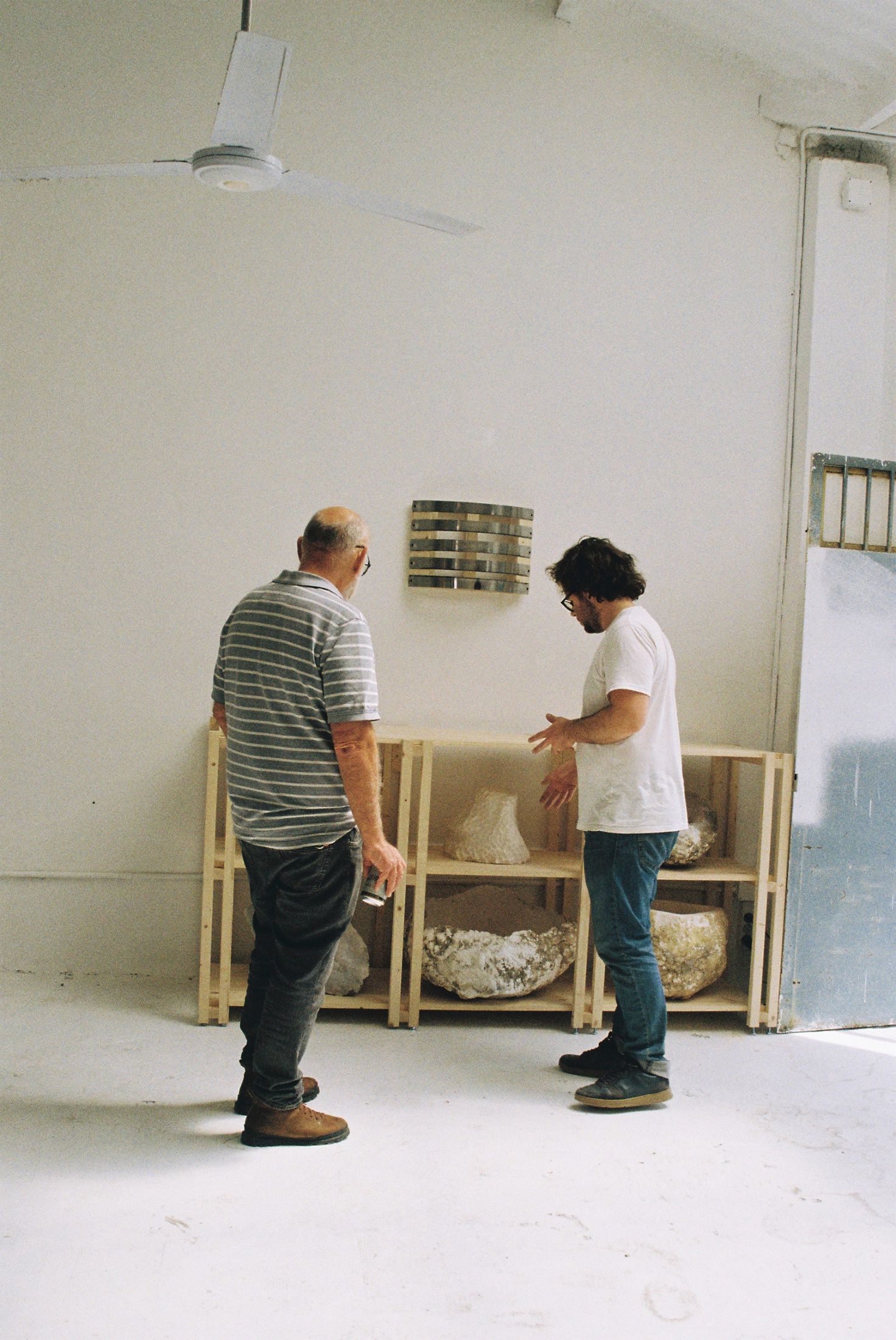 The VORA HOUSE team in the workshop